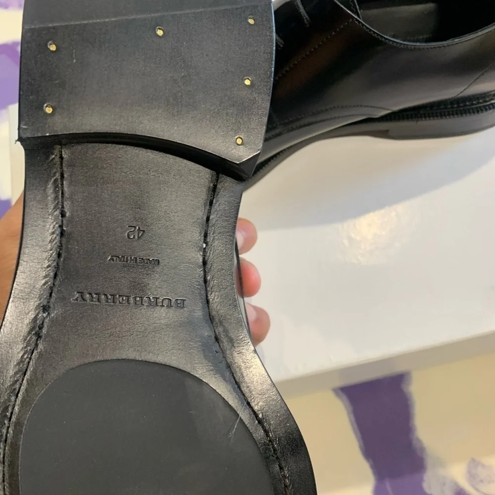 Burberry dress shoes